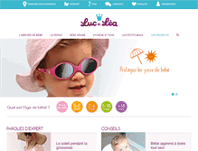 Tablet Screenshot of luc-et-lea.fr